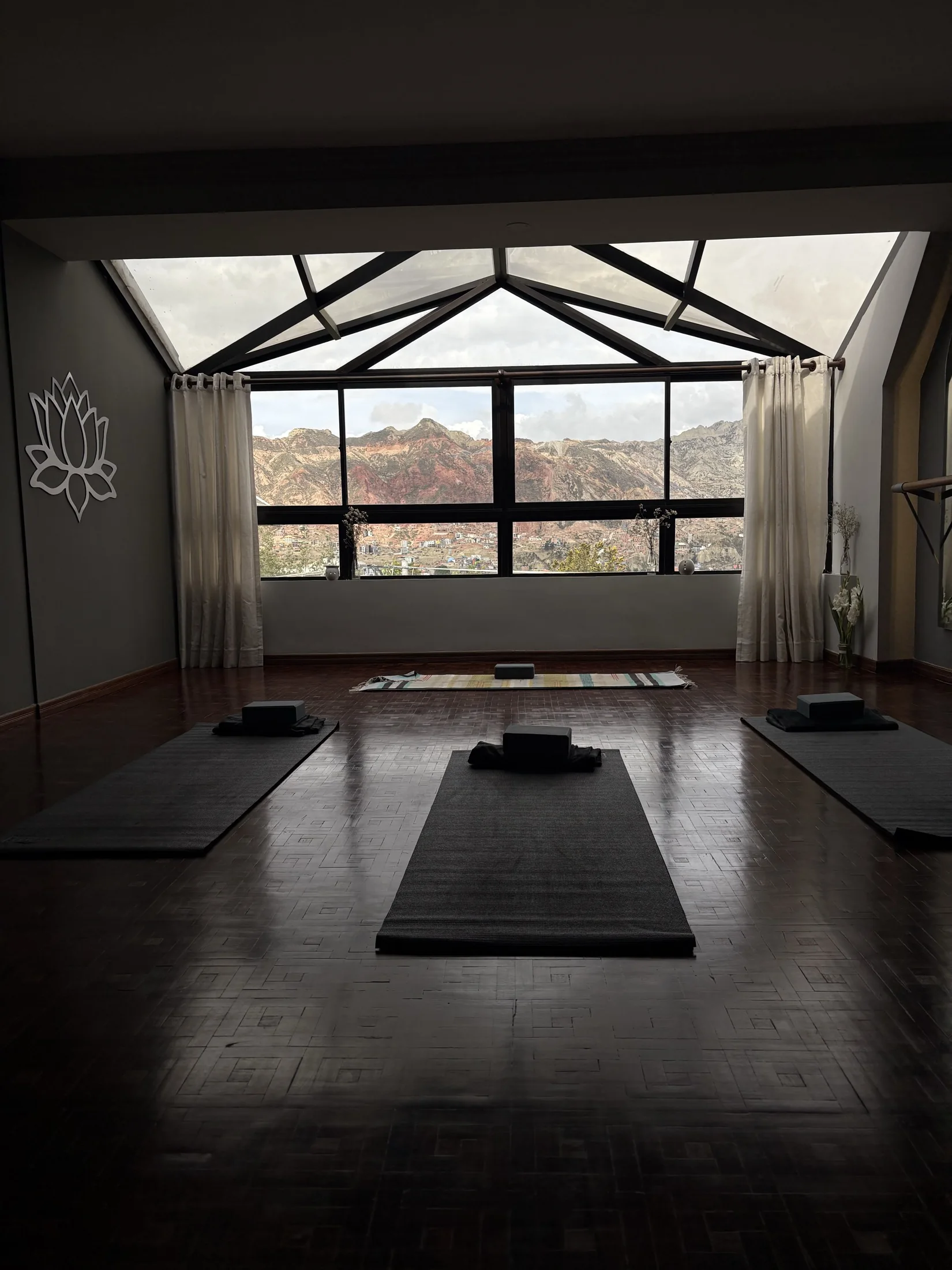 Logo Moon Wellness Lab dentro del estudio